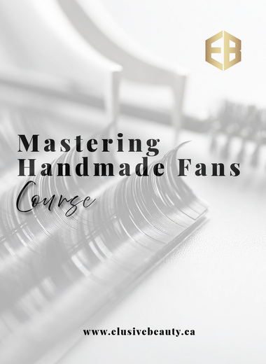 Master Handmade Fans Course volume lash fan technique training