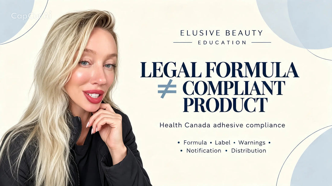 Dianna discussing lash product compliance