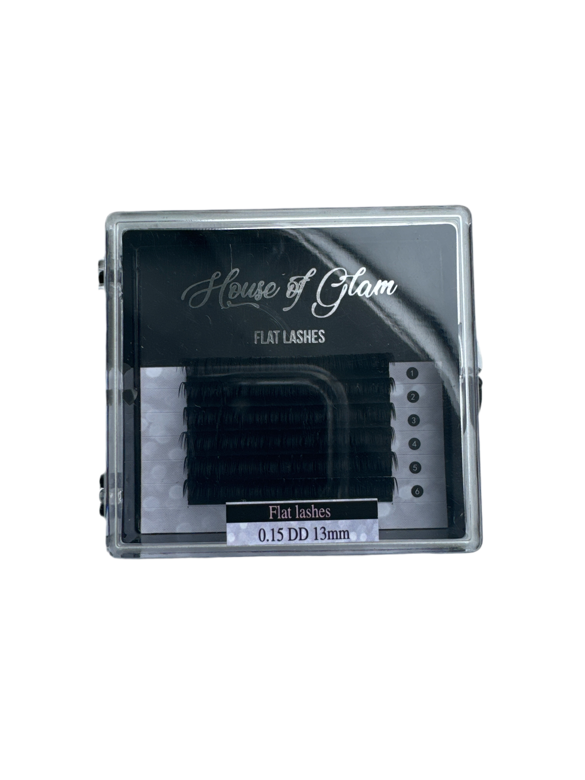 Mini Flat Classic Lash Trays 0.15 | Individual Lengths 8–13 mm