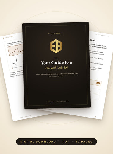 Your Guide to a Natural Lash Set: Client Lash Health Guide (Digital Download)